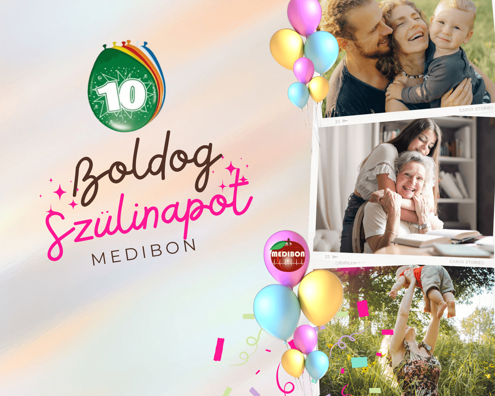 Medibon 10 évesek lettünk!
