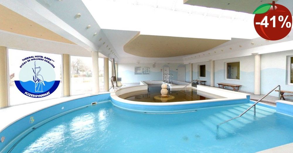 Termálvizes wellness Füzesgyarmaton, ̶4̶1̶.9̶0̶0̶ F̶t̶ helyett 24.900 Ft